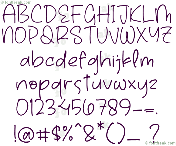 Coashela Notes — all characters