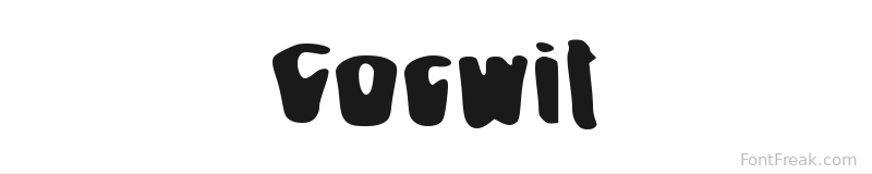 Cocwit font preview