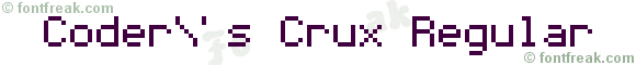 Coder's Crux Regular