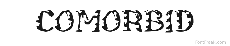 Comorbid font preview