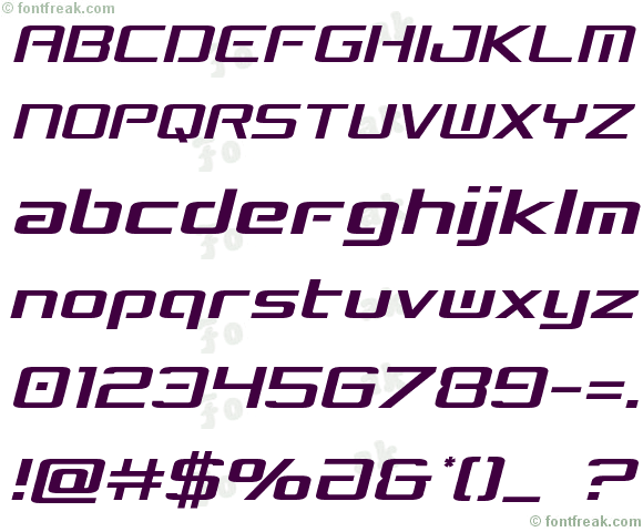 Concielian Break Condensed Semi-Italic