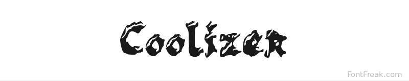 Coolizer font preview