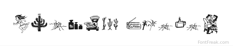 Cordel Junina font preview