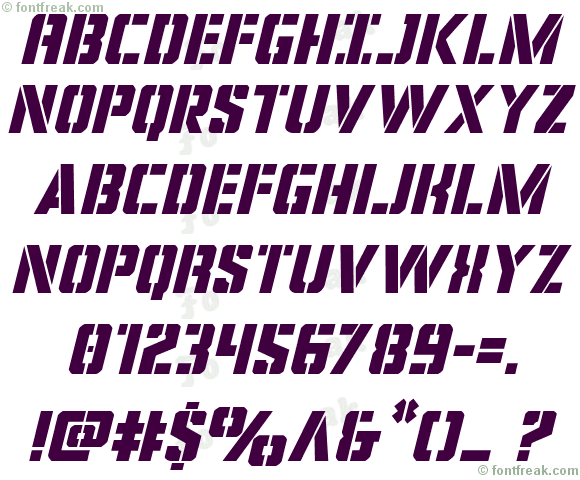 Covert Ops Italic