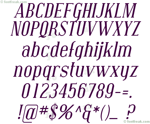 Covington Italic