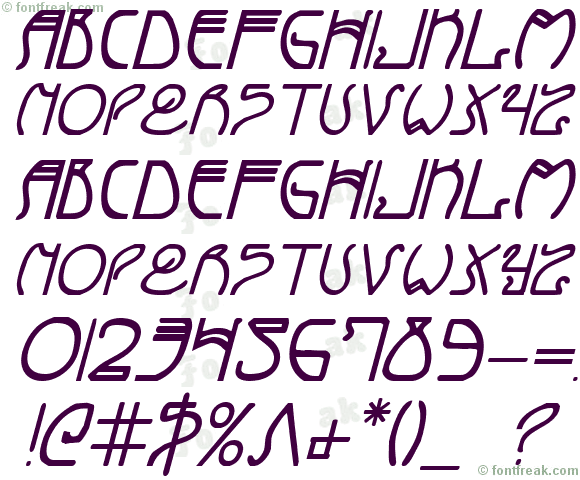 Coyote Deco Bold Italic