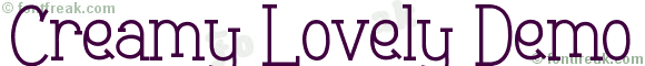 Creamy Lovely Demo