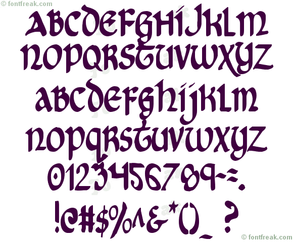 Cry Uncial Condensed