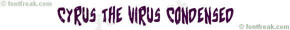 Cyrus the Virus Condensed