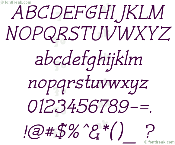 Czaristite Bold Oblique