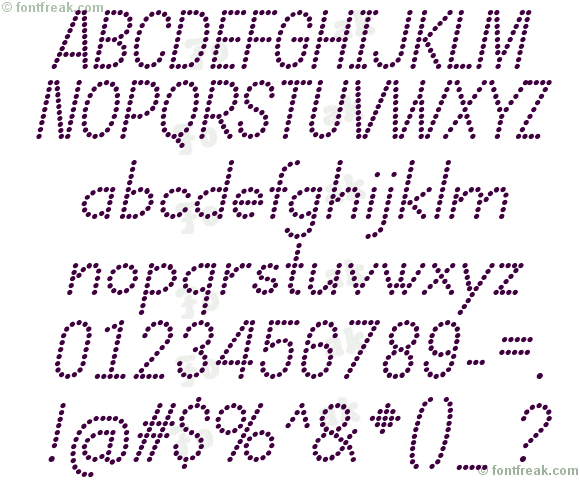 DOTCIRFUL Italic