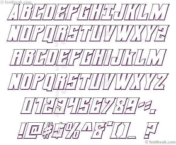 Daemonicus 3D Italic