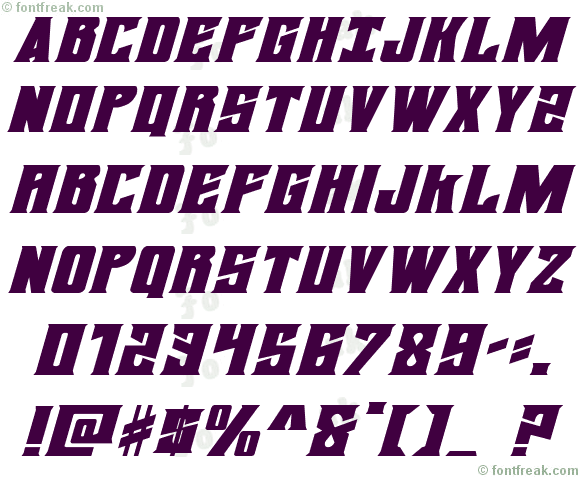 Daemonicus Expanded Italic