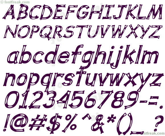 Dalmata Dream Bold Italic