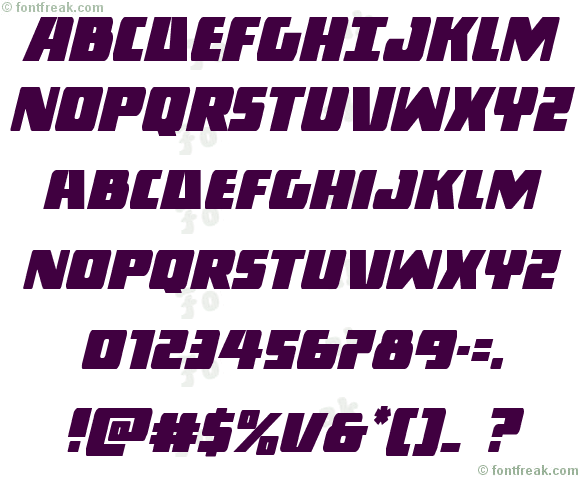 Dark Alliance Condensed Italic