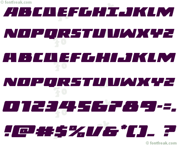 Dark Alliance Expanded Italic