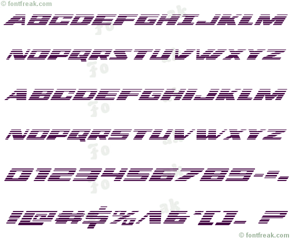 Dassault Gradient Italic