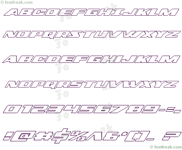 Dassault Outline Italic