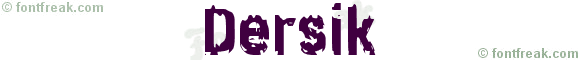 Dersik