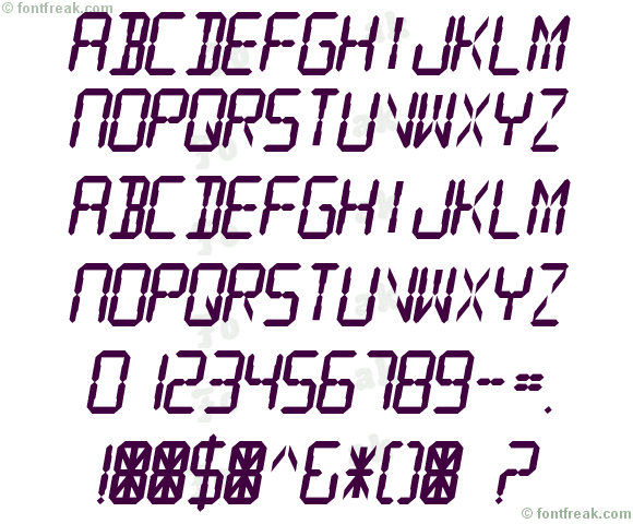 Digital Readout Thick