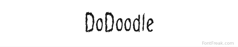 DoDoodle font preview