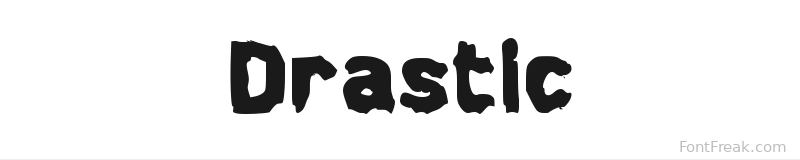 Drastic font preview