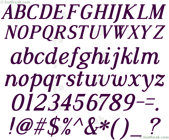 Dustismo Roman Bold Italic