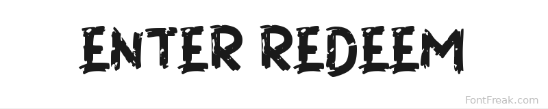 ENTER REDEEM