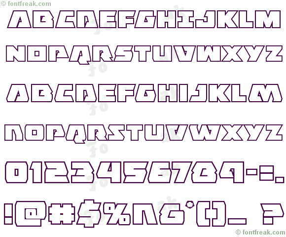 Eagle Strike Bold Outline