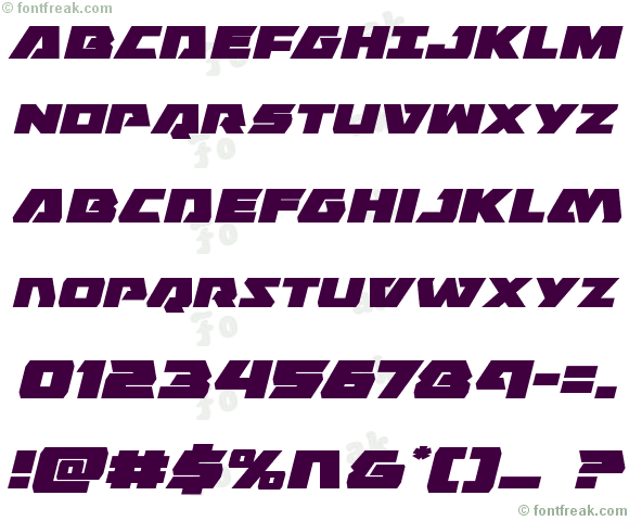 Eagle Strike Expanded Italic