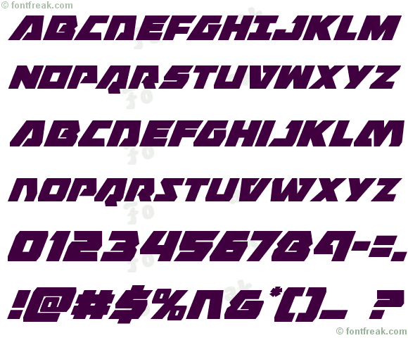 Eagle Strike Super-Italic