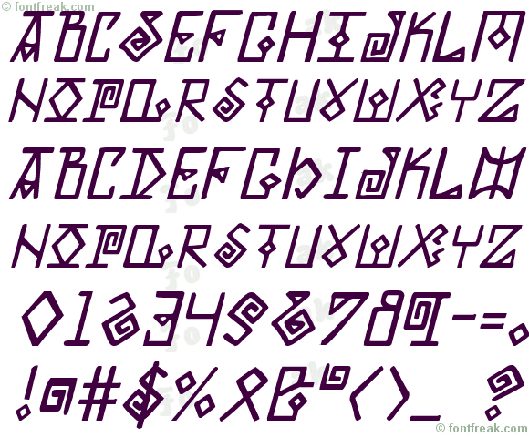 Elder Magic Italic