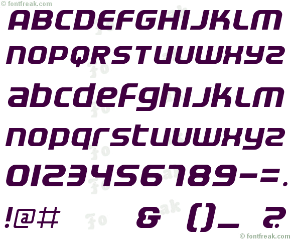 Electrofied Italic