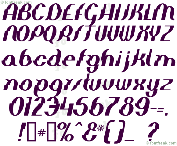 Elephant man Italic