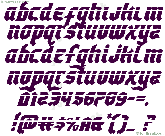 Empire Crown Laser Italic