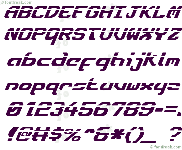 Ensign Flandry Laser Italic