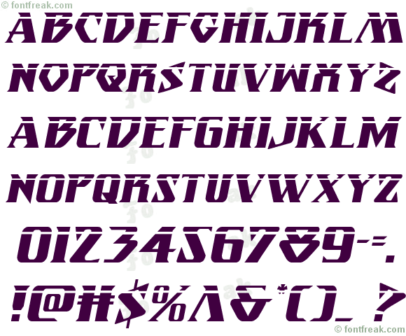 Eternal Knight Laser Italic