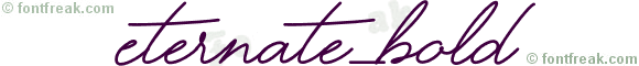 Eternate-Bold