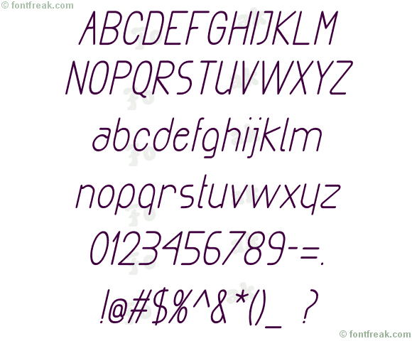 Exacta Bold Italic