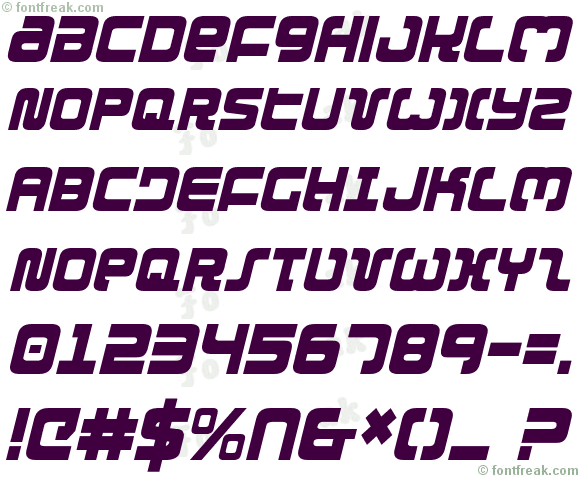 Exedore Condensed Italic