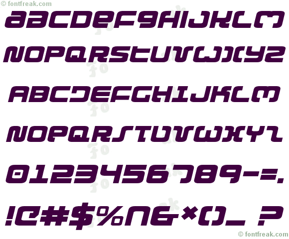 Exedore Expanded Italic