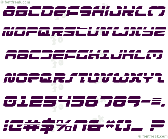 Exedore Laser Exp Italic