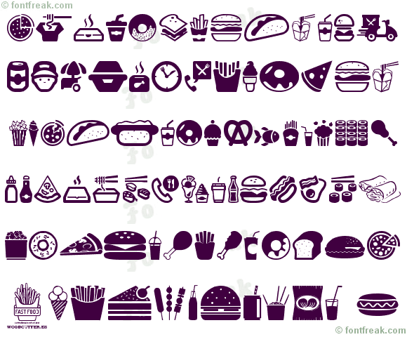 Fast Food Icons