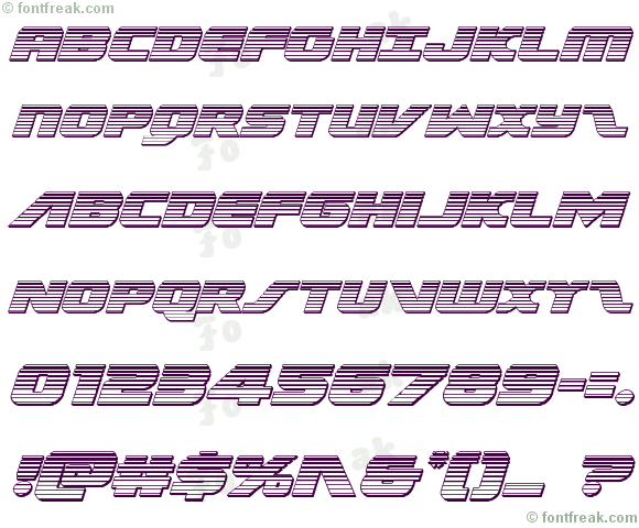 Federal Escort Chrome Italic