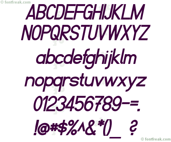 Fibel Nord Bold Italic