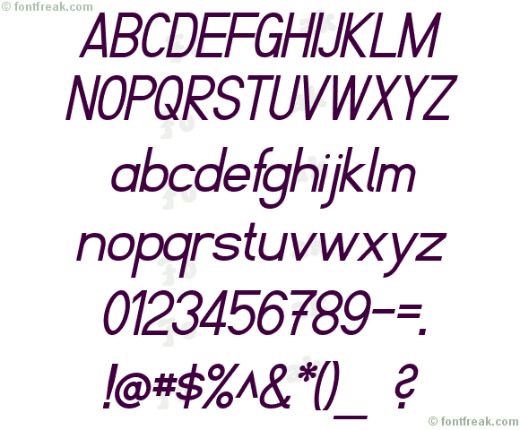 Fibel Nord Italic