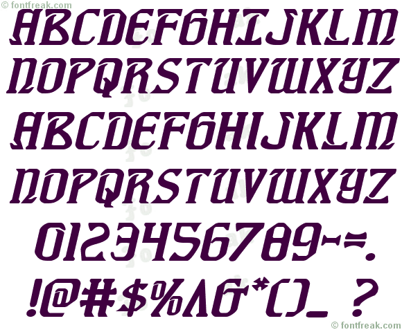 Fiddler's Cove Expanded Italic