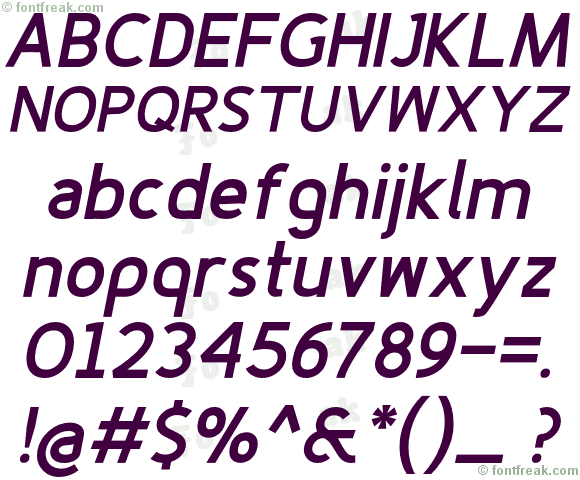 Fineness Pro Black Italic