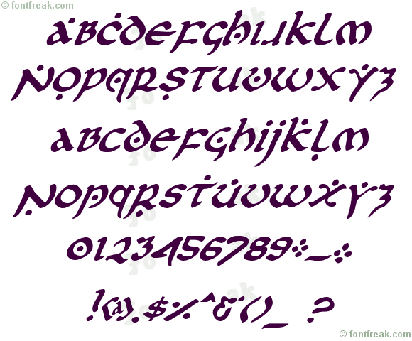 First Order Italic