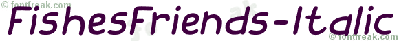 FishesFriends-Italic